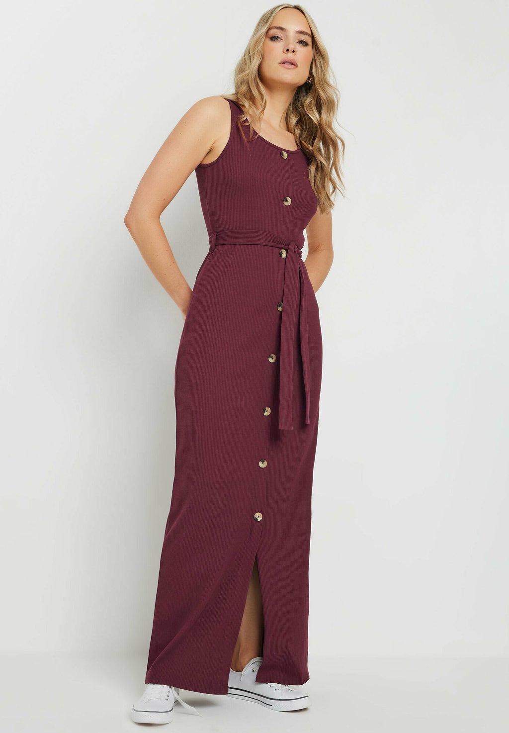 

Платье макси BUTTON THROUGH - Jumper dress Long Tall Sally, красный