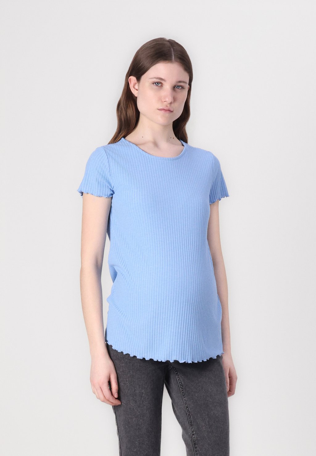 

Базовая футболка OLMEMMA JRS ONLY MATERNITY, синий