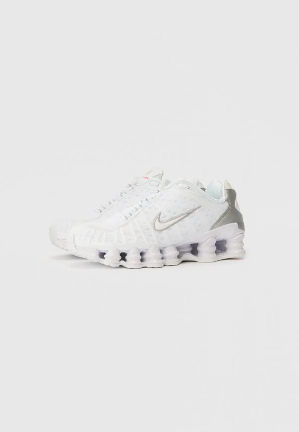 Кроссовки shox tl gs Nike Sportswear, White/Metallic Silver-Coloured/Orange — фото 2