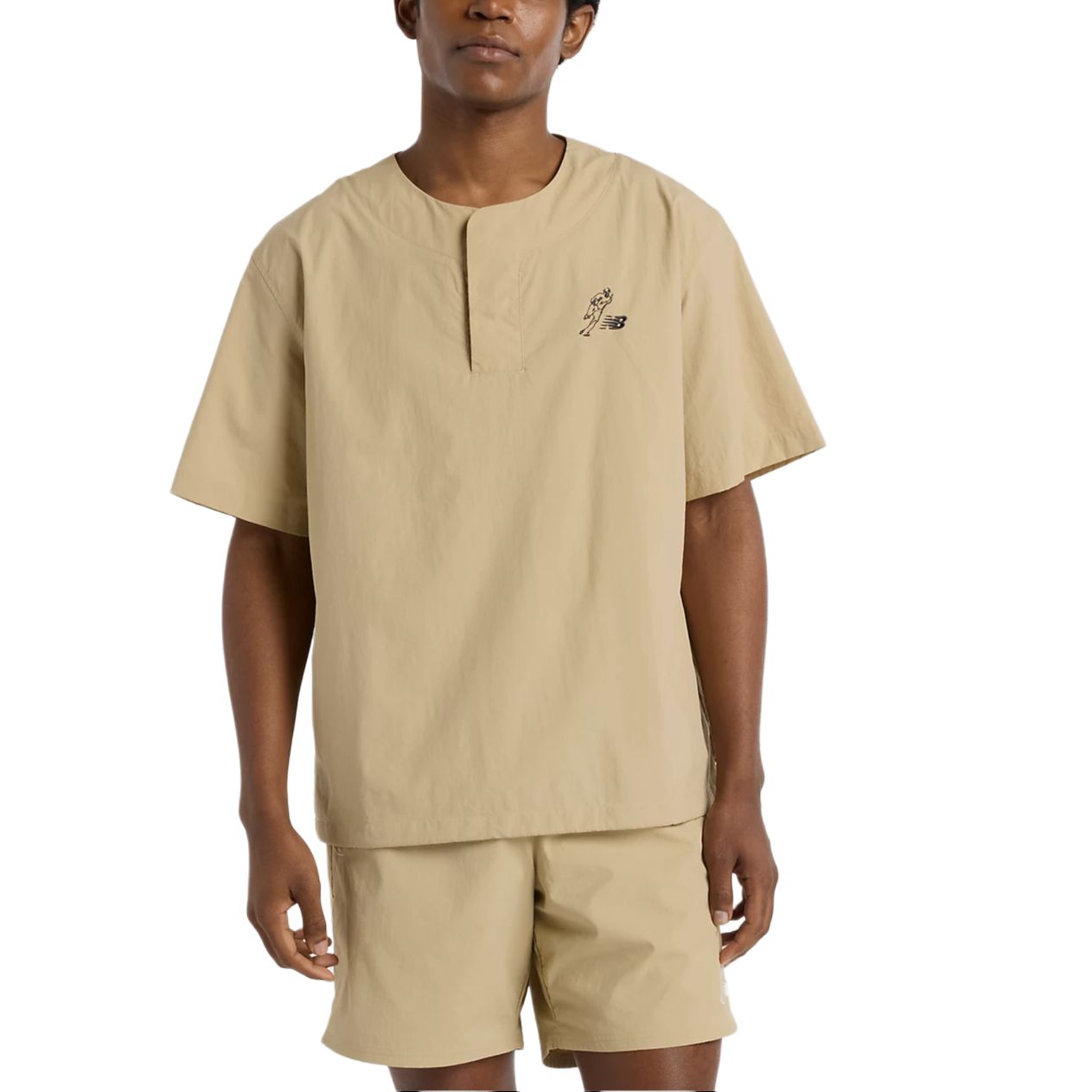 

New Balance Футболка бейсбольная Shohei Ohtani Shogo Otsuka Unisex Khaki, Бежевый, New Balance Футболка бейсбольная Shohei Ohtani Shogo Otsuka Unisex Khaki