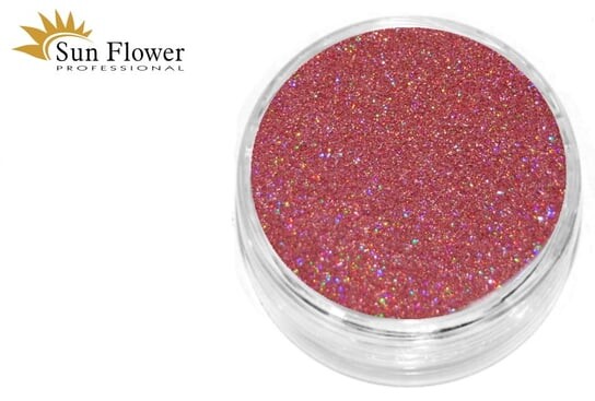 Пыльно-розовая голограмма Glitter Dust - Bp40, SUNFLOWER — фото 3