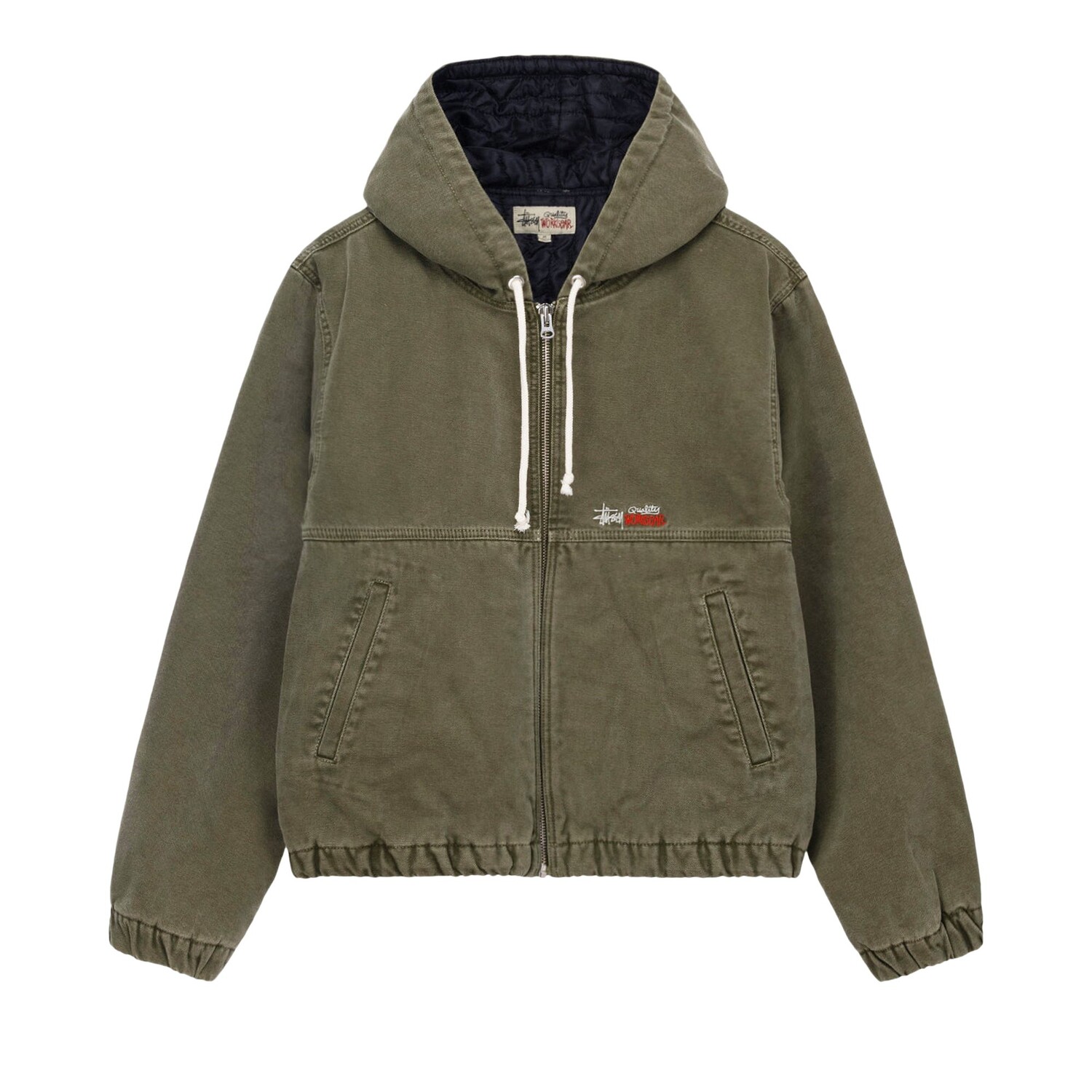 

Рабочая куртка Stussy Оливково-серый