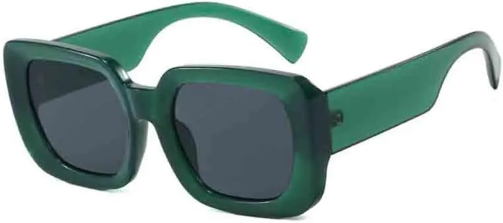 

Солнцезащитные очки с защитой UV400 | Линзы конфетного цвета, увеличенная оправа | Для женщин и мужчин, для занятий спортом на открытом воздухе и вождения DSVIGF, Green Gray