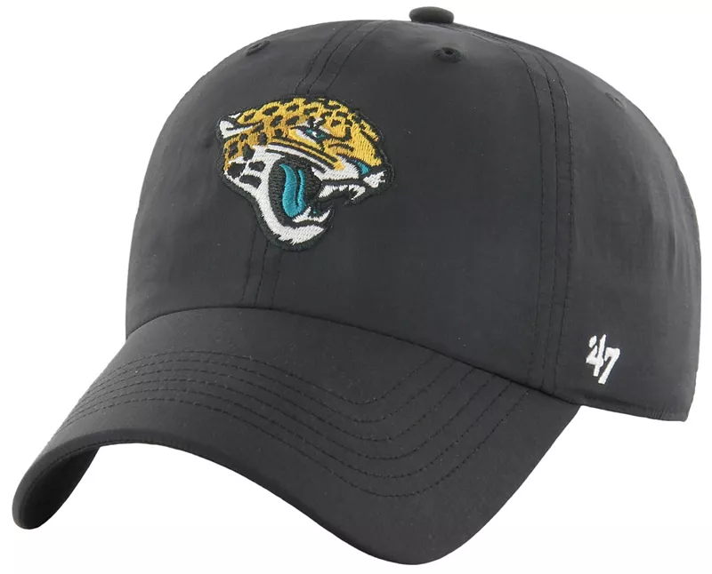 

Мужская черная регулируемая кепка Jacksonville Jaguar '47 Clean Up