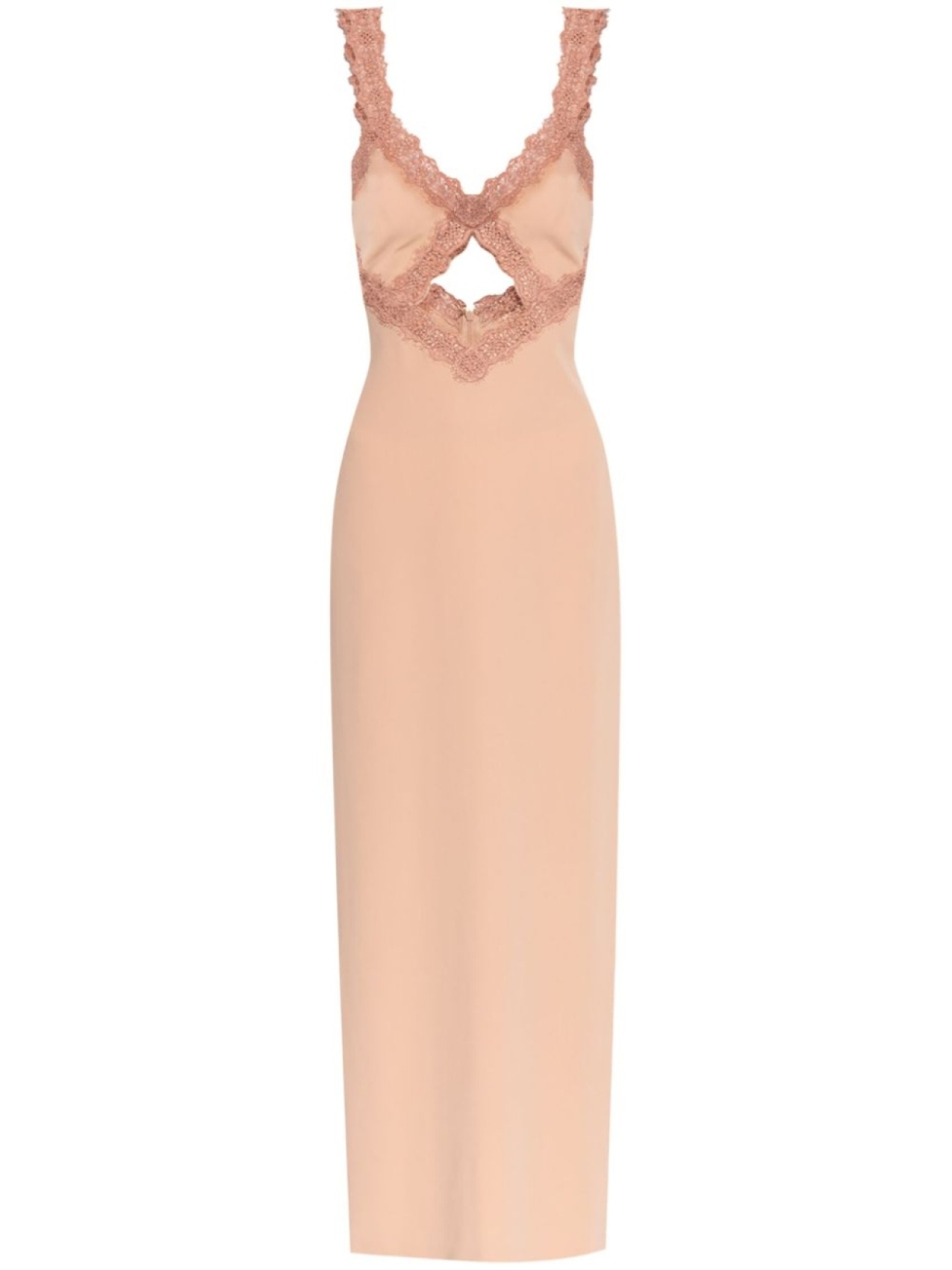

Blumarine платье с кружевом, розовый