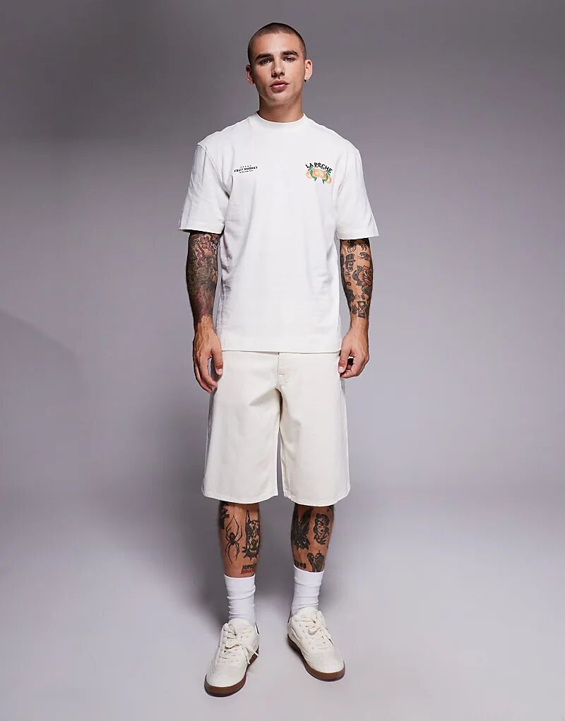 

Бриджи River Island цвета экрю