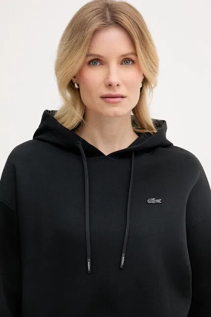 Худи Lacoste Черный — фото 4