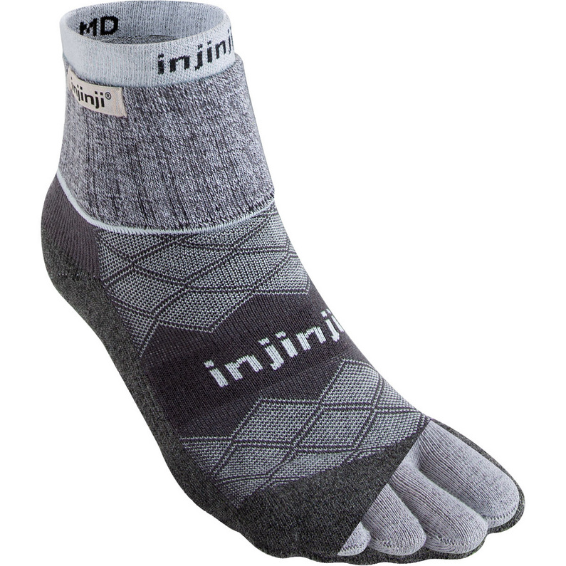 

Женские носки Liner + Runner Mini Crew Injinji, серый