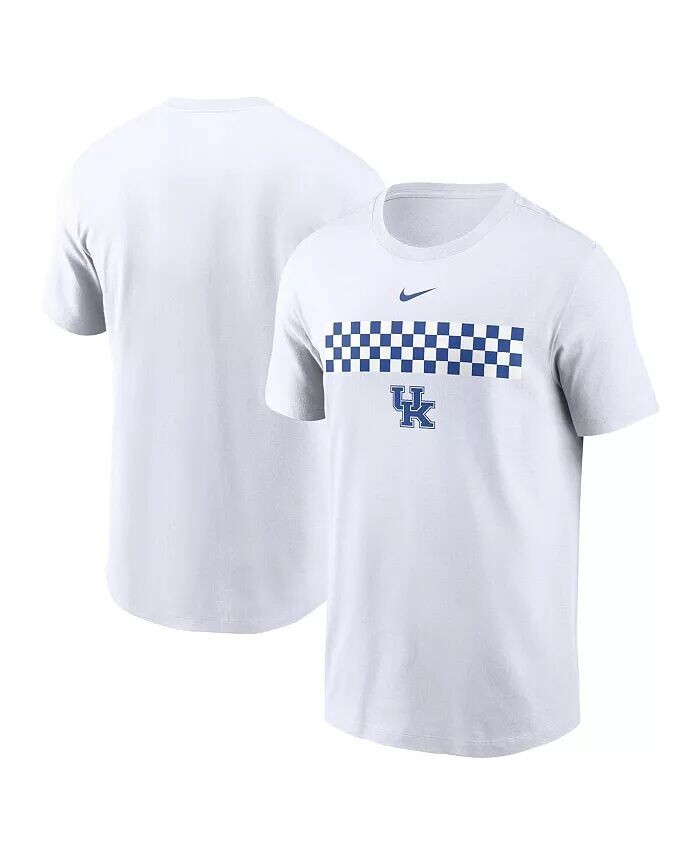 

Мужская белая футболка с узором Campus Kentucky Wildcats Nike, белый