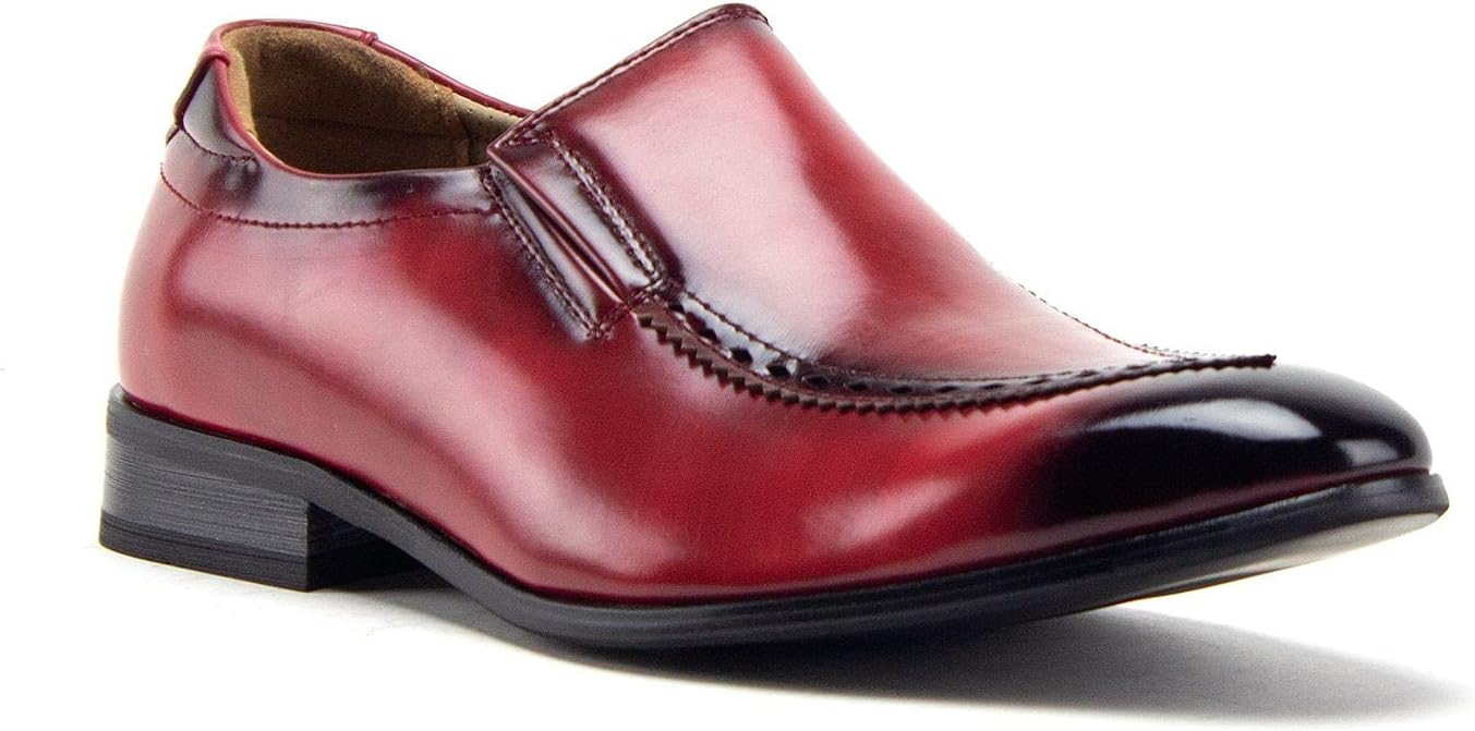 

Мужские лоферы Jazam 77807 с круглым носком, вручную обработанные, без шнурков, туфли Jazame, красный