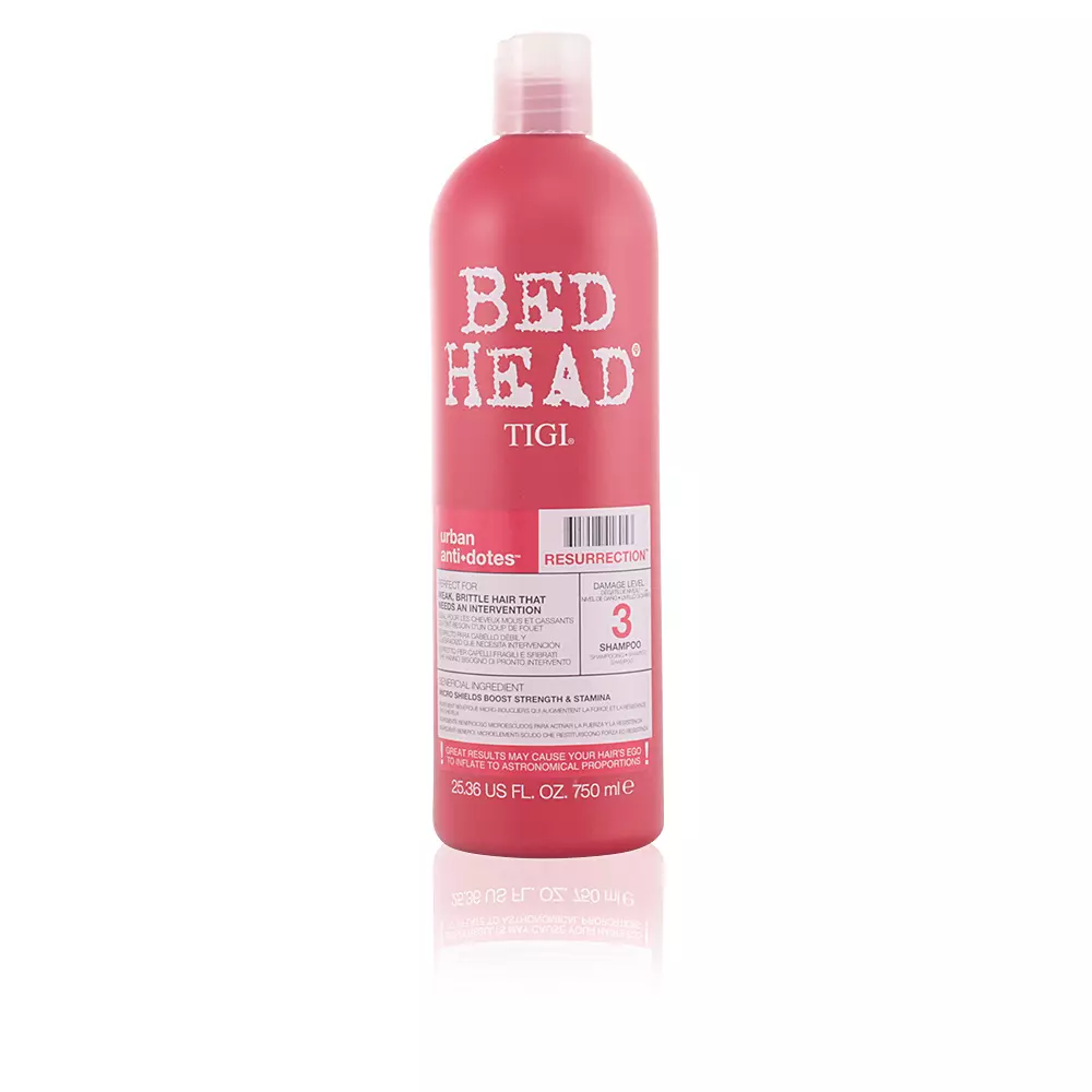 

Шампунь Bed head urban anti-dotes resurrection shampoo Tigi, 750 мл.