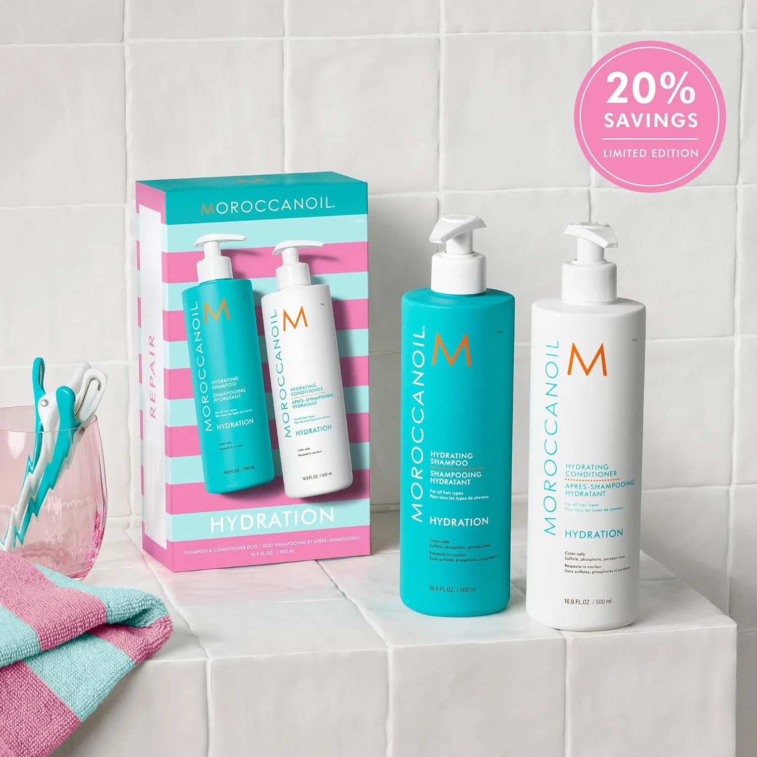 Набор шампуня и кондиционера Moroccanoil Moroccanoil — фото 2