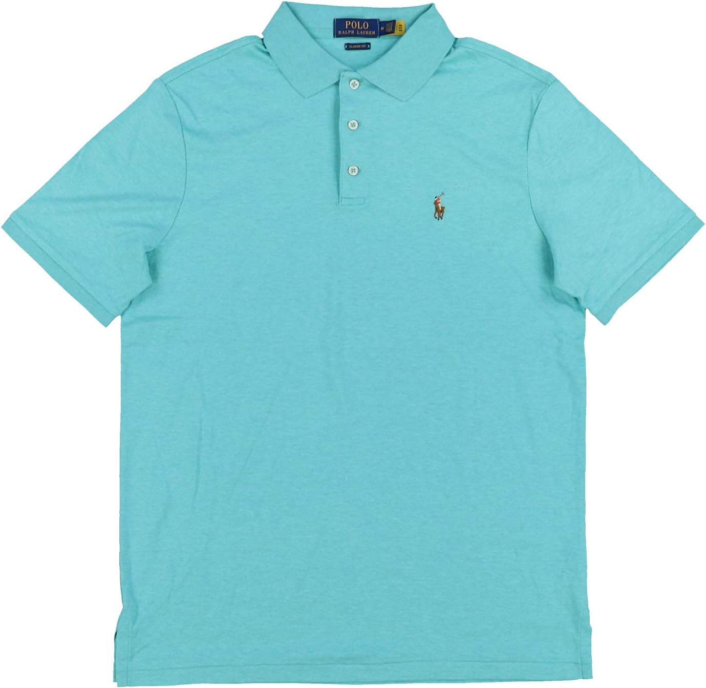 

POLO RALPH LAUREN Мужская классическая футболка-поло с тремя пуговицами, Green, Зеленый, POLO RALPH LAUREN Мужская классическая футболка-поло с тремя пуговицами, Green