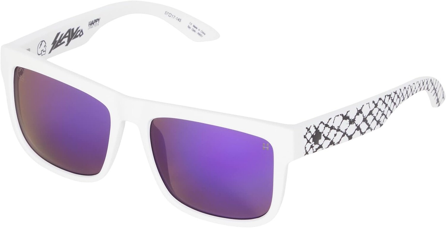 

Солнцезащитные очки Discord Spy Optic, цвет Slayco Matte White Viper Happy Bronze Purple Spectra