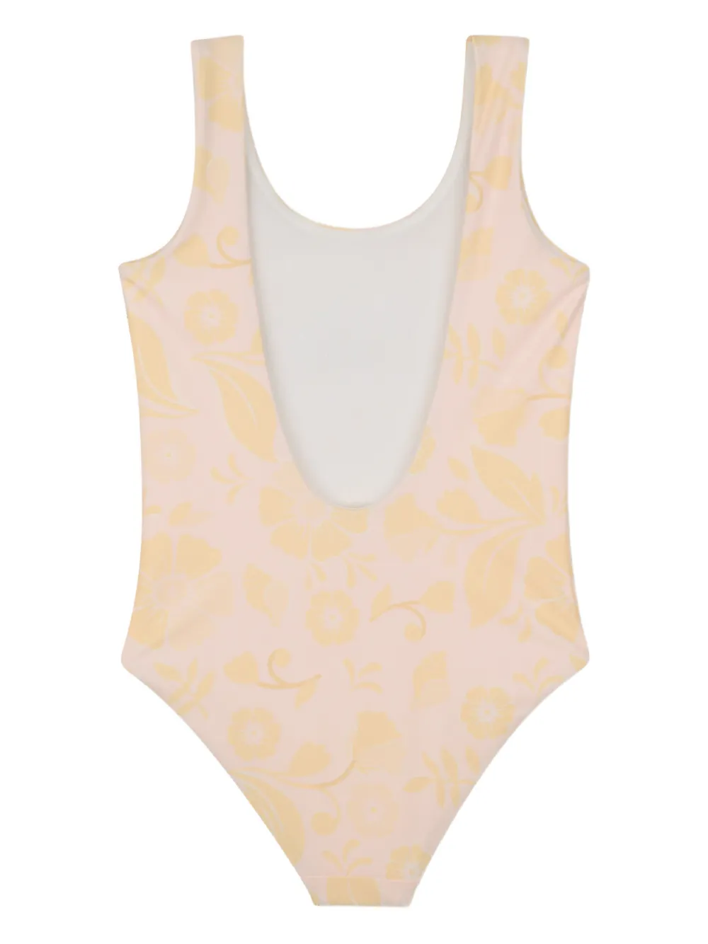 Купальник с цветочным принтом Chloé Kids, розовый — фото 2
