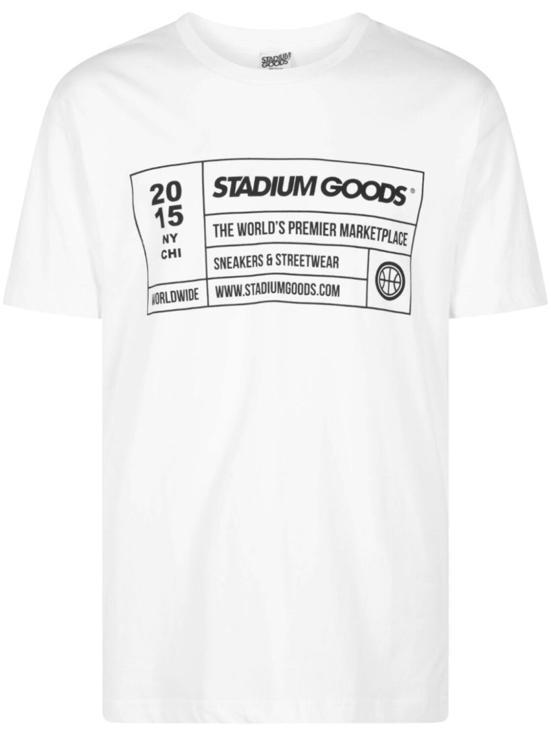 

Stadium Goods футболка Shoe Box, белый