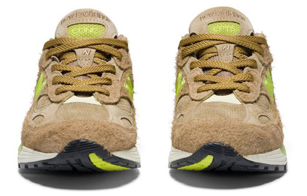 Концепты кроссовок x 992 сделано в сша New Balance, желтый — фото 3