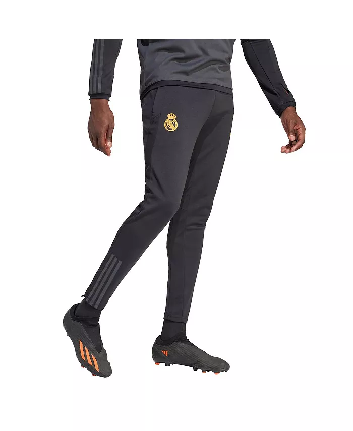 

Мужские тренировочные брюки Real Madrid 2023/24 AEROREADY черного цвета adidas