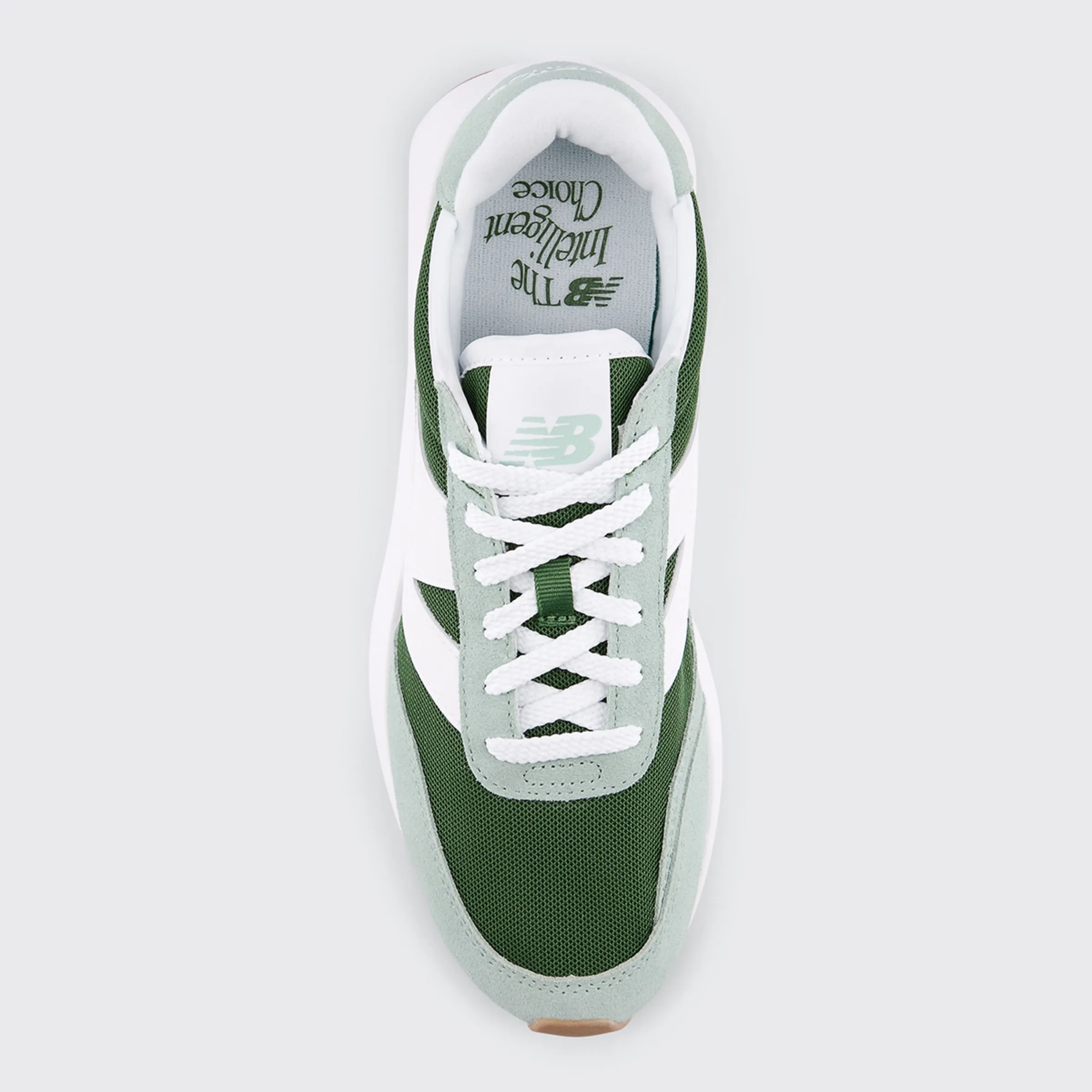 Женские повседневные кроссовки 368 New Balance, зеленый — фото 3
