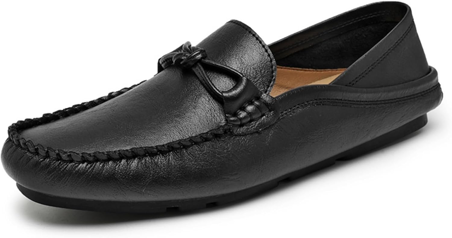 

Модные мужские мокасины, стильная повседневная обувь - идеально для прогулок по городу, работы и отдыха Kpdwfms, черный
