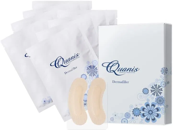 Пластырь с микроиглами для лица Kuonis Derma Filler с гиалуроновой кислотой, 16 шт., 8 доз Quanis