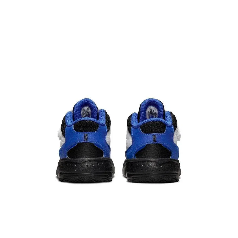 Детские кроссовки Jordan Max Aura DQ8402 - белые, цвет Hyper Royal, модель HTAT106 — фото 4