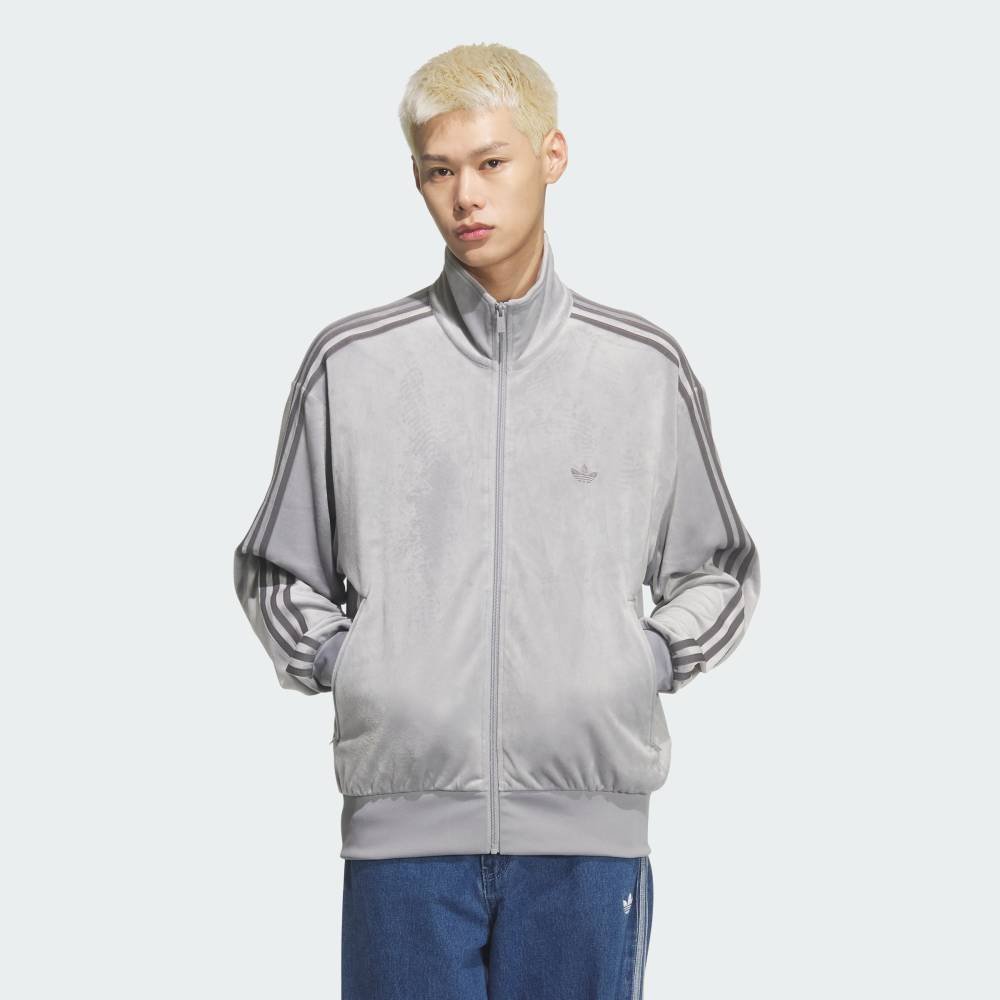 Спортивная футболка FB TT из велюра Adidas, gray — фото 3