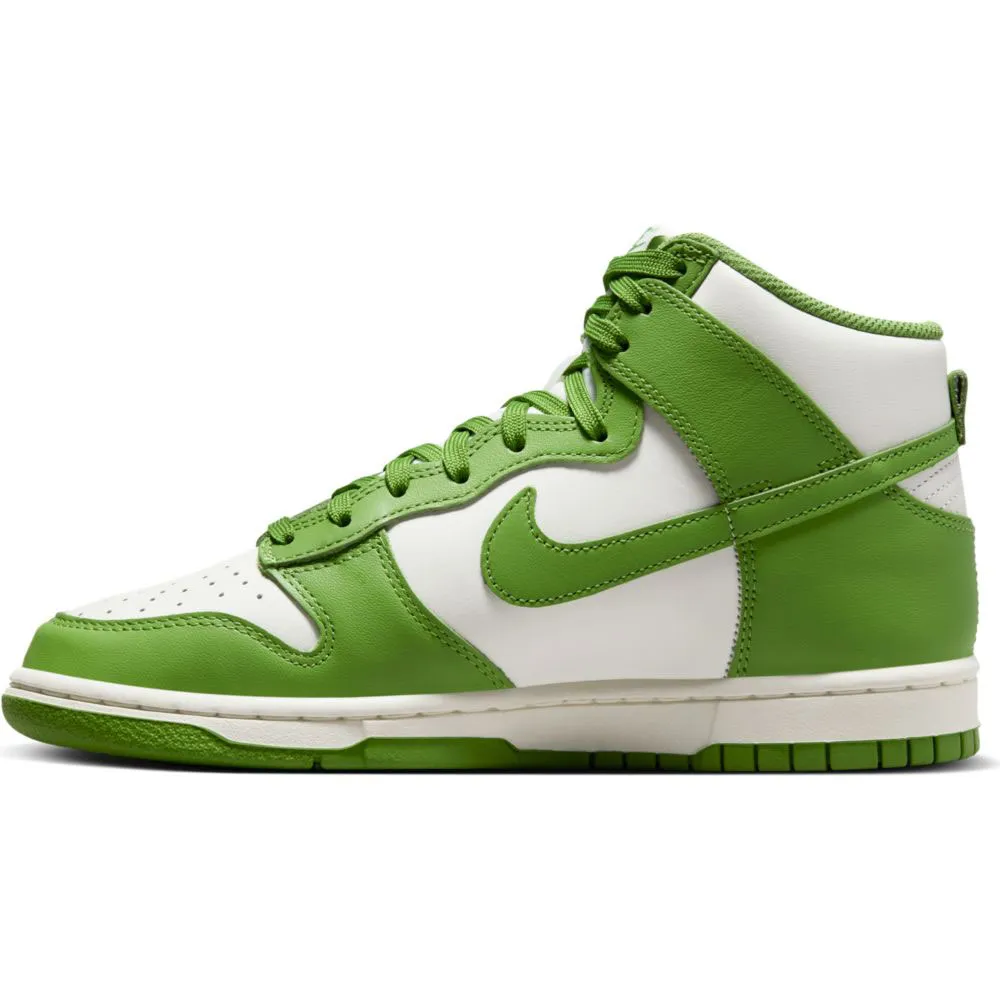 Кроссовки Nike Dunk High, зеленый — фото 3