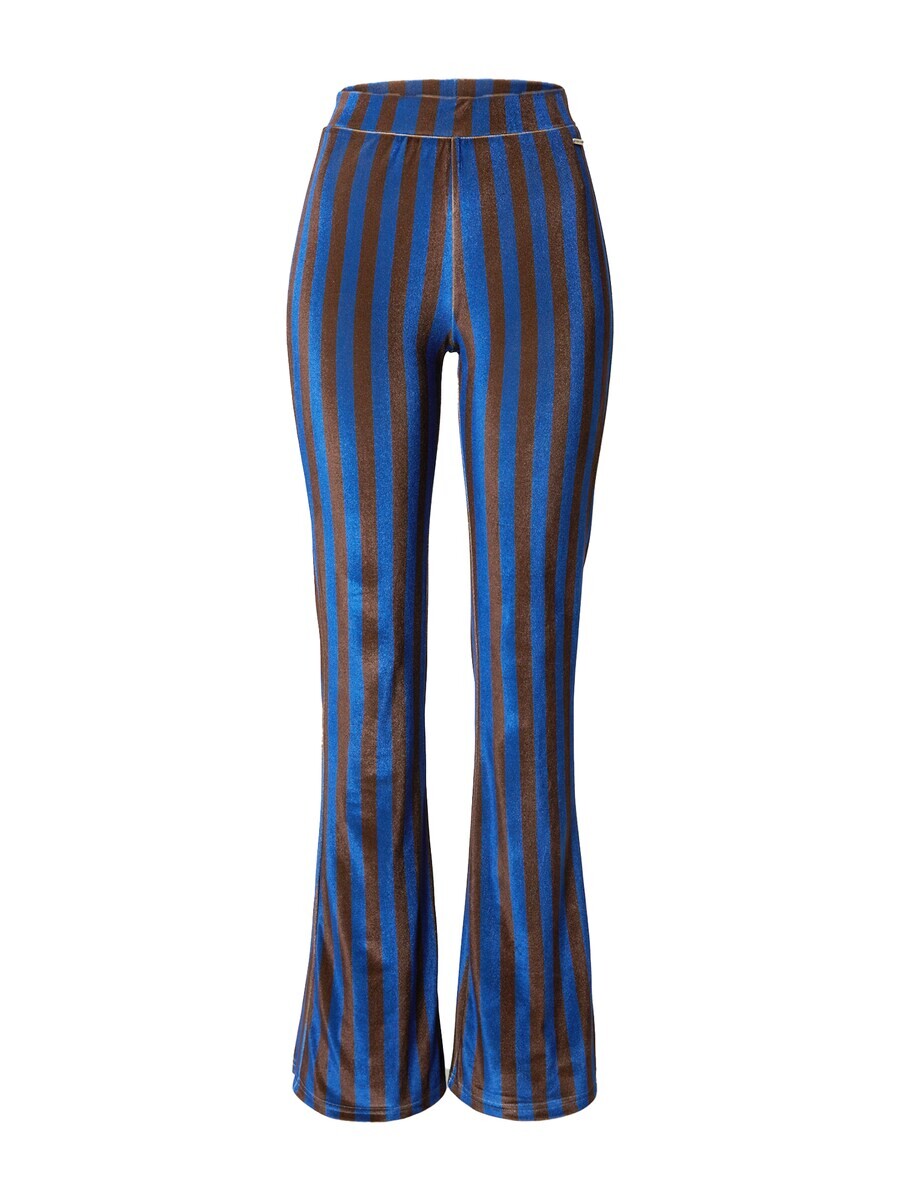 

Брюки Colourful Rebel Flared Pants, цвет Blue/Brown
