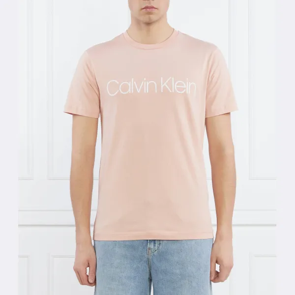 

Футболка стандартного кроя Calvin Klein, бежевый
