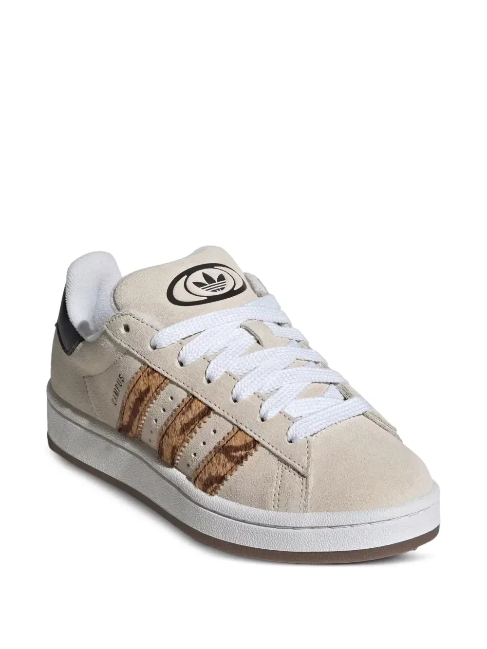 Кроссовки Campus 00s в полоску Adidas Kids, бежевый