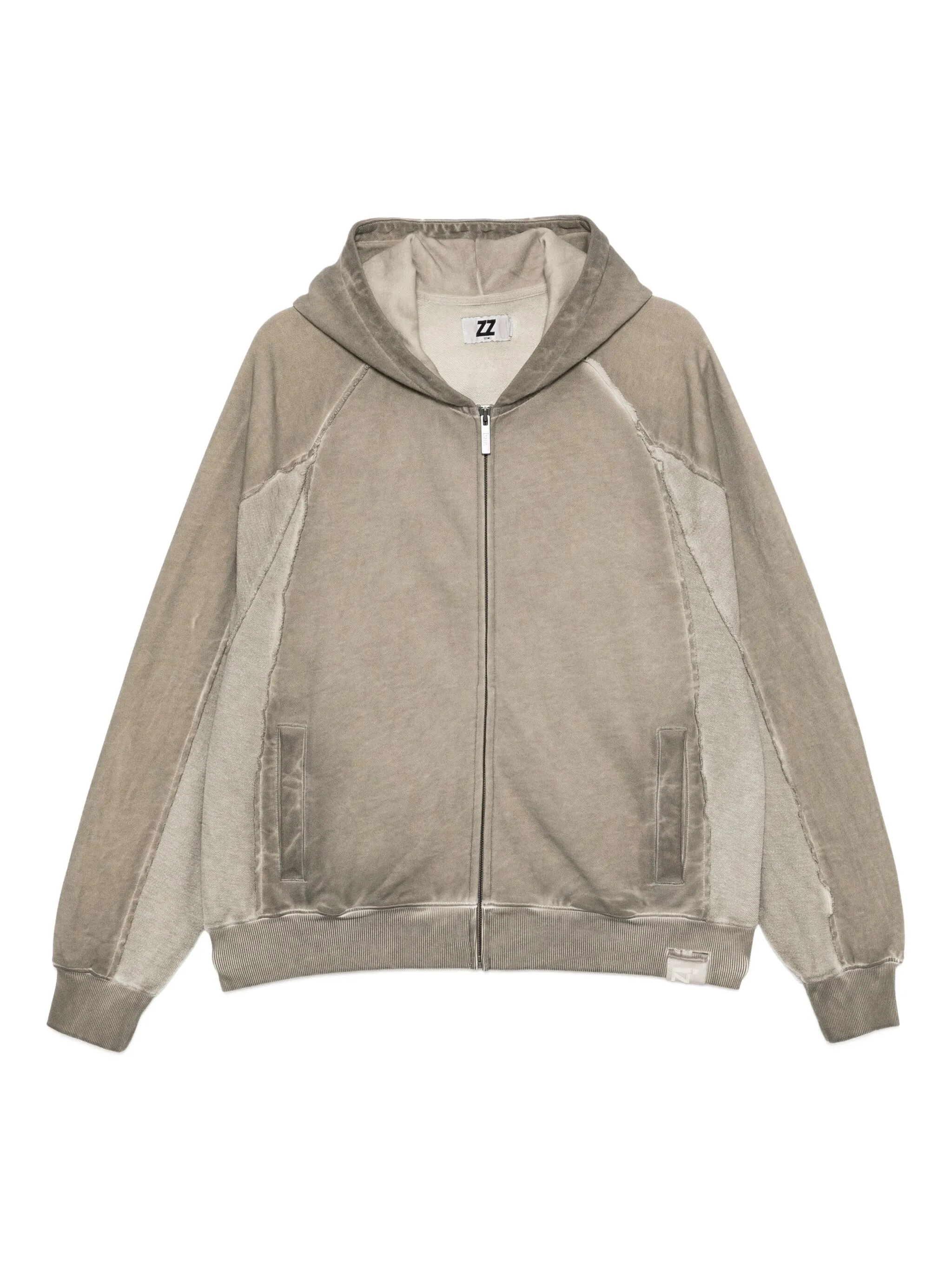 

Худи с вышитым логотипом Izzue, бежевый