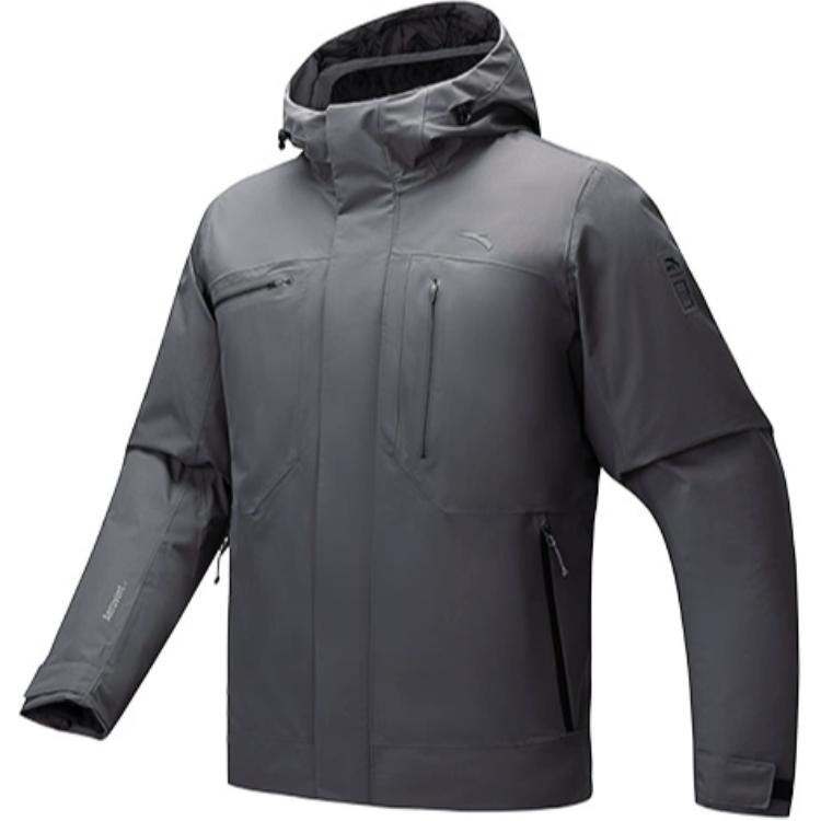 

ANTA Куртка пуховая мужская Outdoor Collection, Castle Gray