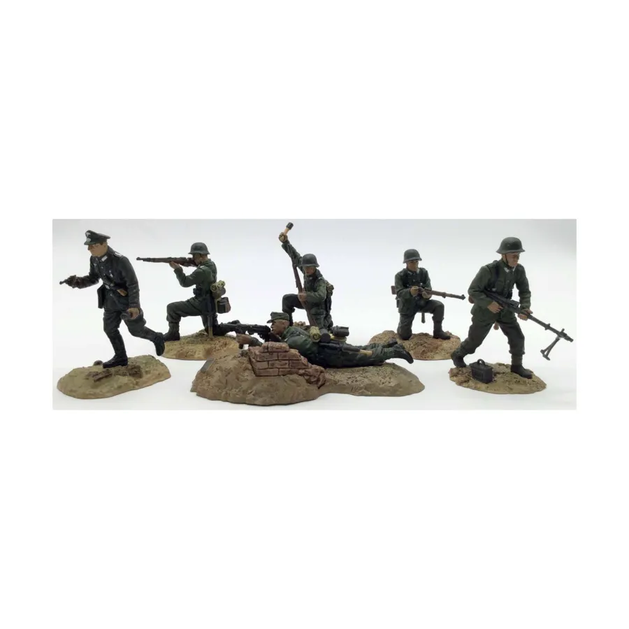 

Немецкий пехотный комплект 6 #1, WWII - Loose Miniatures (1:32)