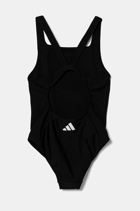 Детский купальник цельнокроеный Adidas Performance, черный — фото 2