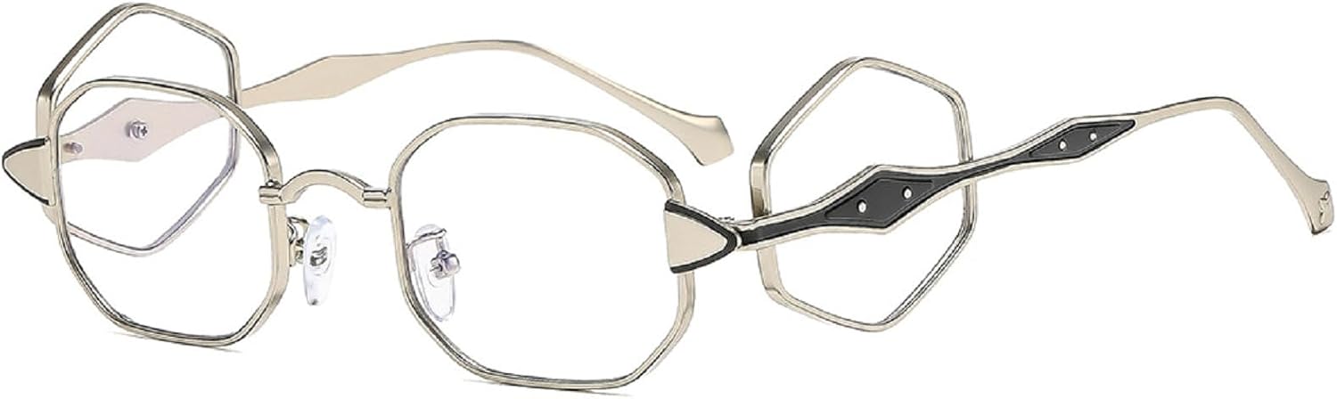 

Ретро-солнцезащитные очки квадратной формы для женщин и мужчин, модные градиентные очки с защитой от УФ-излучения UV400, трендовые панк-солнцезащитные очки для мужчин mincl, Silver Clear