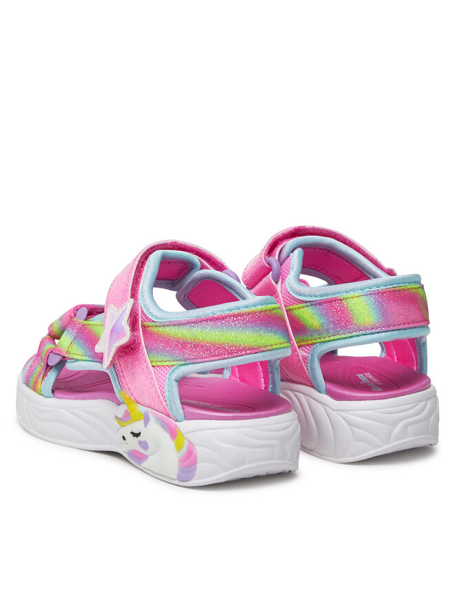Сандалии Unicorn Dreams Sandal-Dreamy Unicorns 303107L/Pkmt Skechers, розовый — фото 3