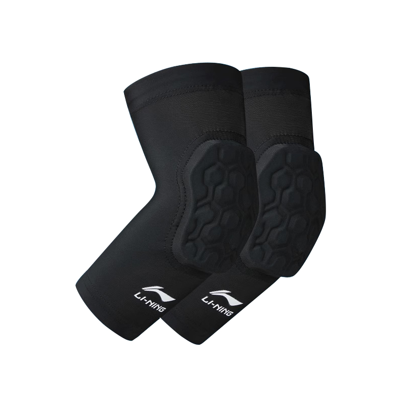

Детские локтевые накладки для бега, футбола, баскетбола и фитнеса LINING, черный