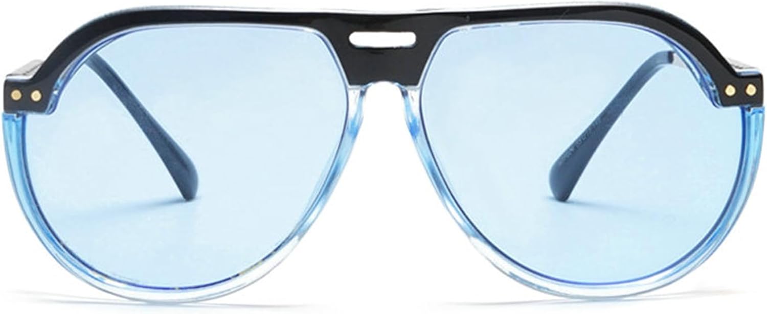 

Винтажные солнцезащитные очки-пилот от Helena для женщин и мужчин, большая оправа, градиентные солнцезащитные очки, классические очки для вождения, защита от ультрафиолета UV400, C3