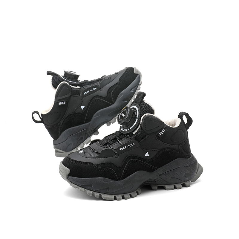 Детские кроссовки Mid top Kids Lifestyle Shoes Jeep, черный/серый — фото 4
