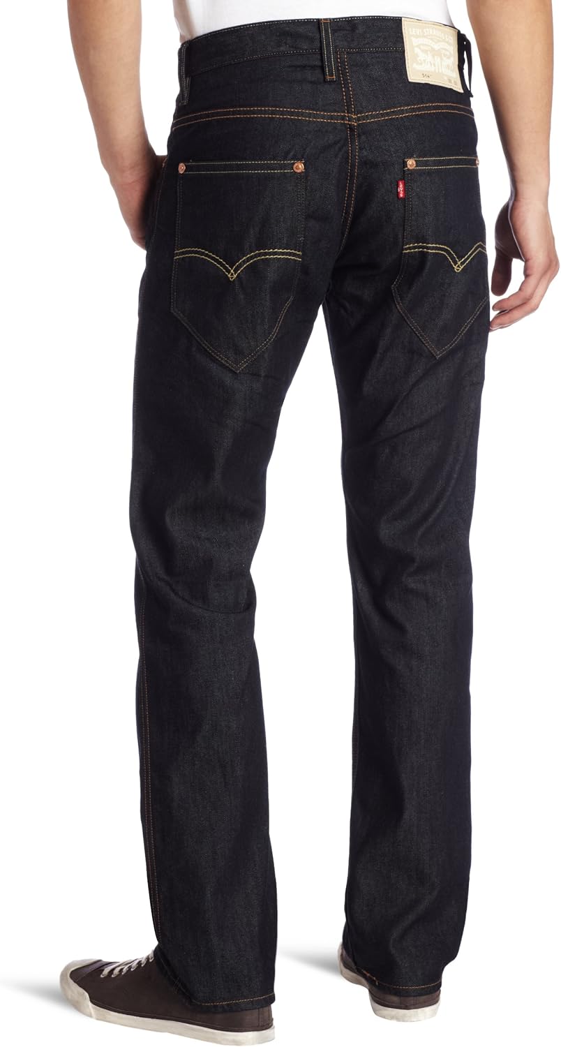 Мужские джинсы Levi's 514 Slim Straight Potrero, старые, надежные, Coal Miner — фото 2