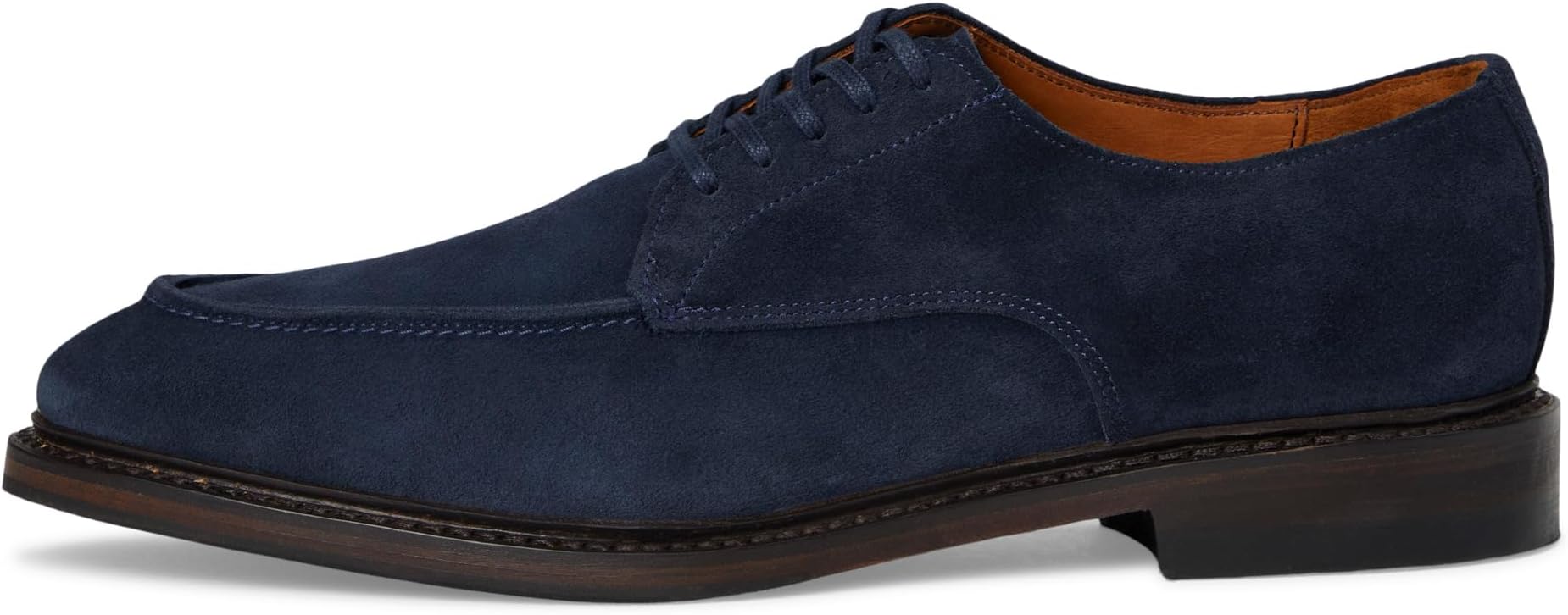 Оксфорды Allen Edmonds Rivington Derby Shoes, цвет Navy Suede — фото 4