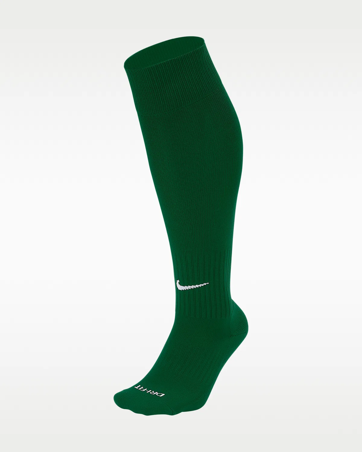 Носки Nike Classic 2 с амортизацией, высокие, Pine Green/White
