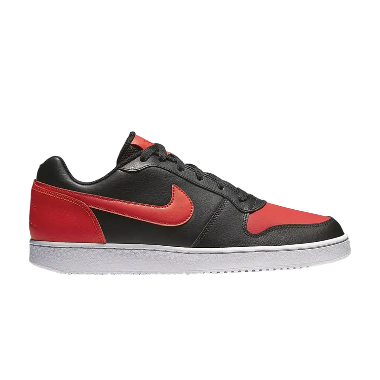 

Кроссовки Nike Ebernon Low 'Black Habanero Red', черный