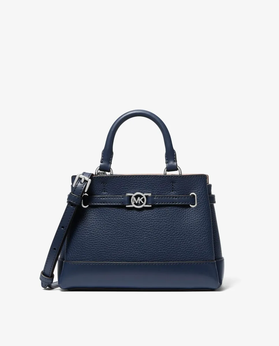 

Женская сумка-бандо из зерненой кожи Michael Michael Kors, темно-синий