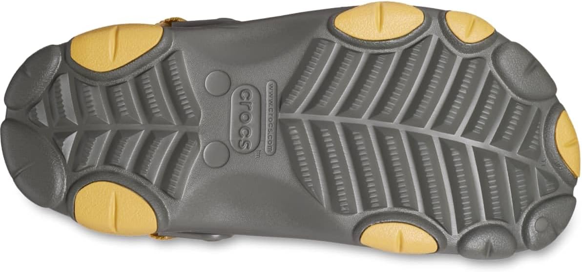 Кроксы для взрослых с подкладкой и регулируемым ремешком на пятке Crocs, оливковый — фото 4
