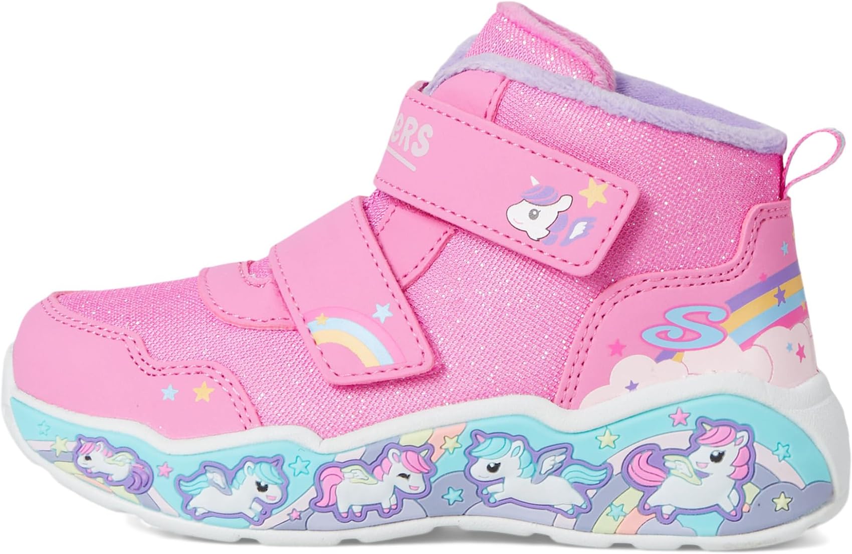 Кроссовки SKECHERS KIDS  Play Scene - Cozy Theme 303163N, Pink/Multi — фото 4