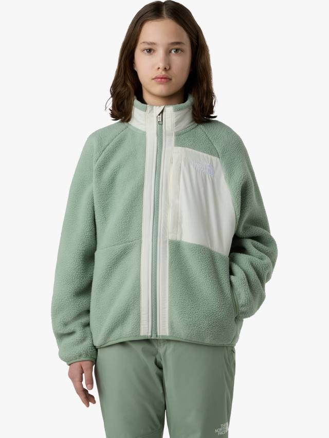 

Детская куртка Yumiori с молнией The North Face, Moss/White