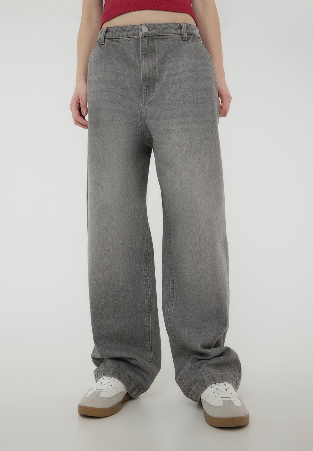 

Мешковатые джинсы BAGGY Terranova, деним серый