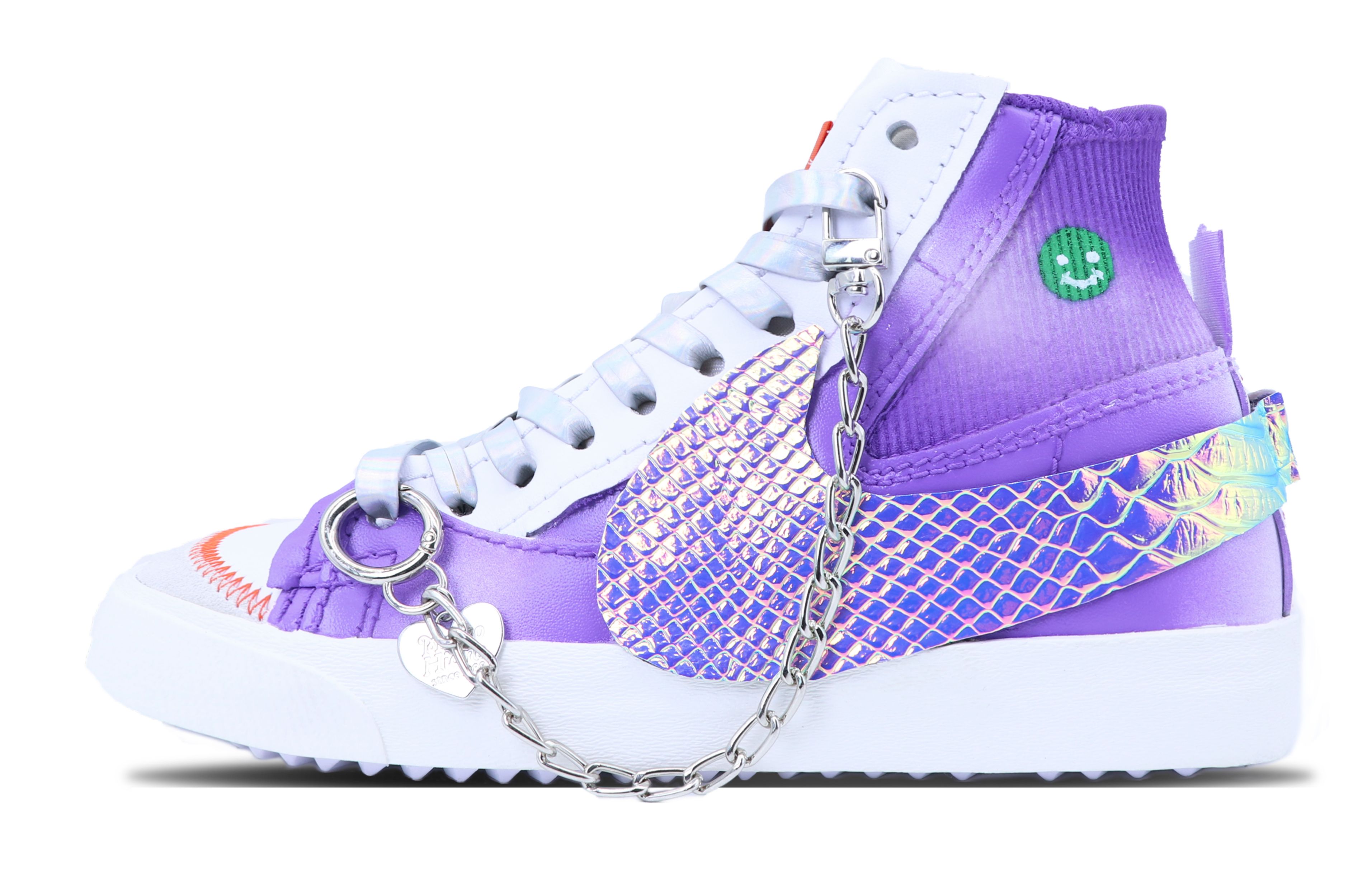 Обувь для скейтбординга Nike Blazer унисекс, Dark Violet